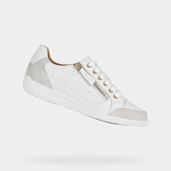 Geox Respira White Womens Sneakers SS20.4VD163